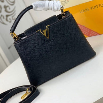 Makersluxe - Capucines Mini Handbag Black