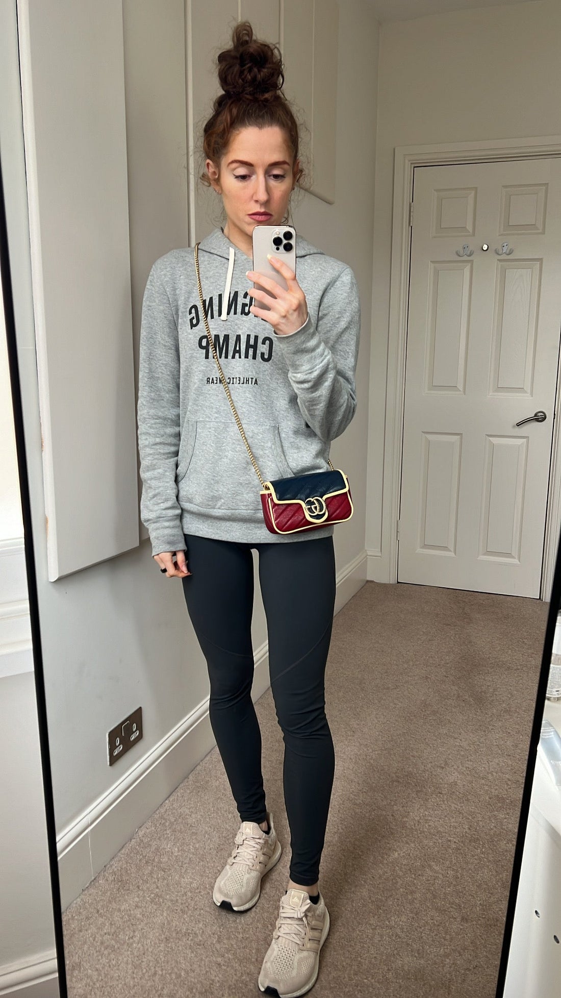 Gucci GG Tri Colour Torchon Marmont Super Mini Shoulder Bag (RRP £840)