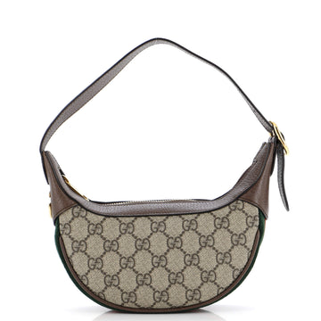 Ophidia Zip Hobo GG Coated Canvas Mini