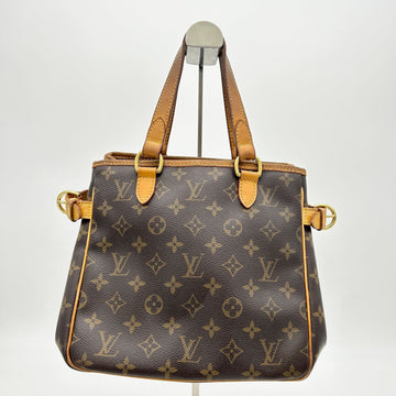 Louis Vuitton Batignolles Handbag Monogram Brown LA15368