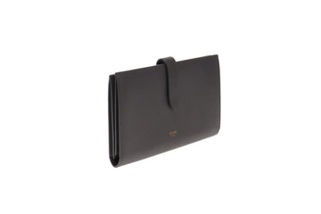 Celine Large Grey Strap Wallet