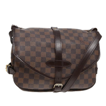Louis Vuitton Saumur  Canvas Shoulder Bag ()