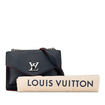Louis Vuitton Lockme Cabas BB Blue Calfskin