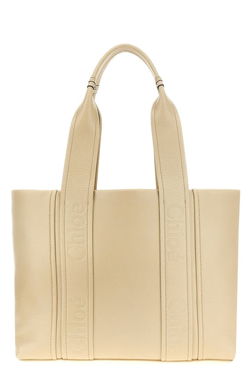 Chloé Women Medium 'Woody' Shopping Bag