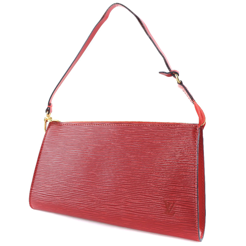 Louis Vuitton Pochette Accessoires  Leather Clutch Bag ()