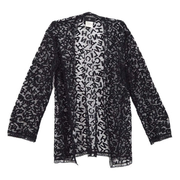 Chanel Lace Cardigan Black 98A #36