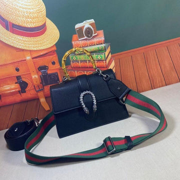 Makersluxe - Black Dionysus Mini Top Handle Bag