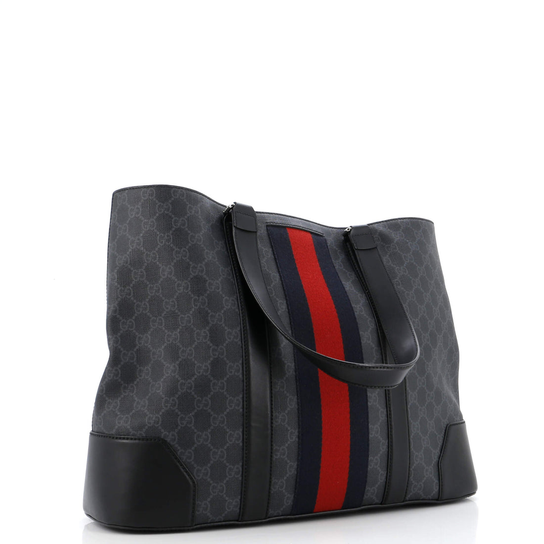 Web Open Tote GG Coated Canvas Large