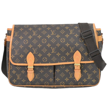 Louis Vuitton Gibecière  Canvas Shoulder Bag ()