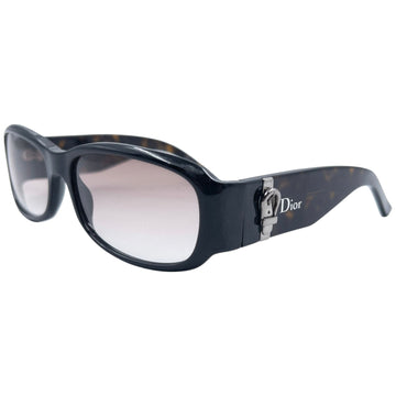 Vintage Dior Tortoise Shell Buckle Sunglasses