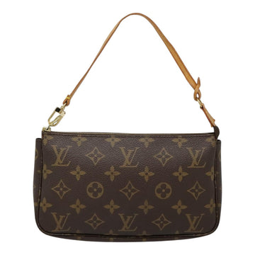 Louis Vuitton Pochette Accessoire  Canvas Clutch Bag ()