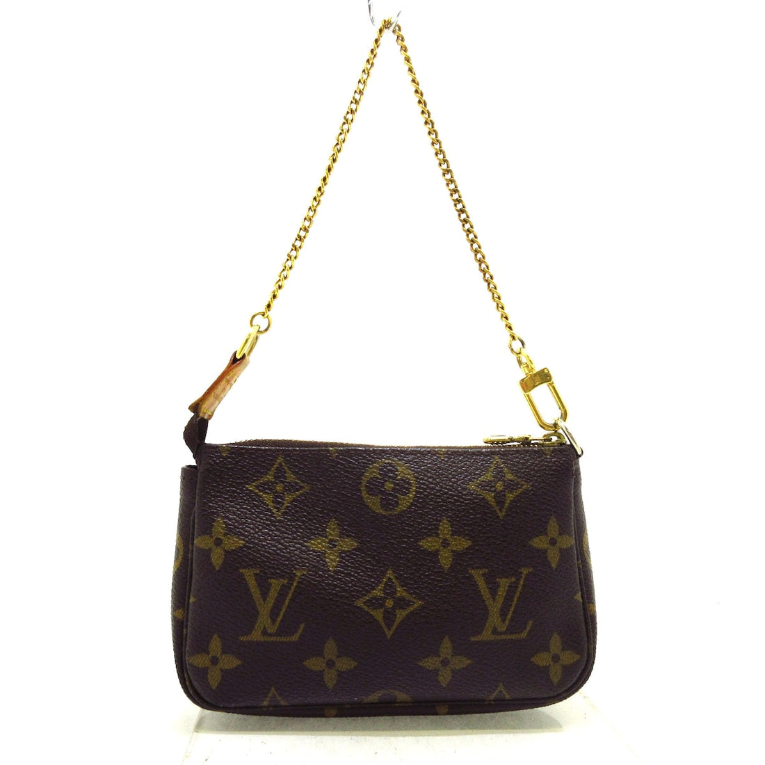 Louis Vuitton Mini Pochette Accessoires  Canvas Shoulder Bag ()