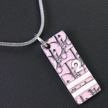 Christian Dior Troter Necklace Pink Square Trotter   Collar
