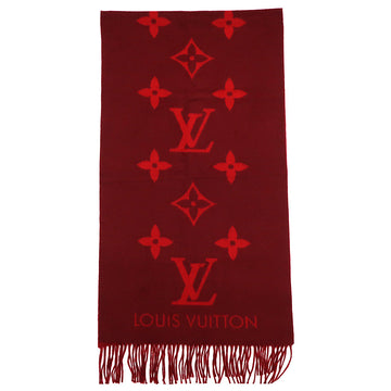 Louis Vuitton Maffler Esharp Reykjavik M75505 Cashmere 100% Sleeve Red  Female  Fashion Dress  Box