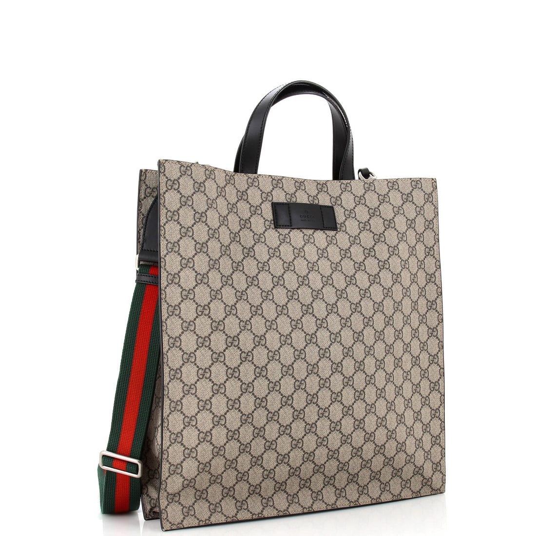 Convertible Soft Open Tote GG Coated Canvas Tall