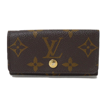 LOUIS VUITTON Key case Key holder  M62631 Monogram canvas Marron Multicles 4 Women(Unisex) Used