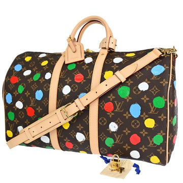 Louis Vuitton Keepall Bandouliere 45  Canvas Travel Bag ()