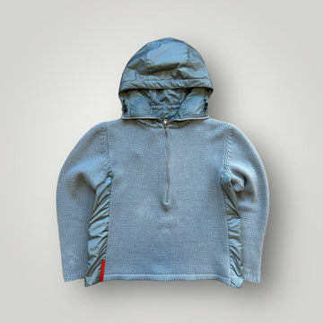 Prada Sport 2000’s Wool 1/2 Zip S