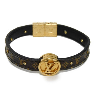 LOUIS VUITTON bracelet M6173F Monogram canvas Marron Monogram LV Circle Reversible Bracelet Women Used