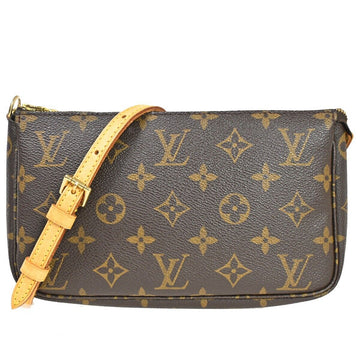 Louis Vuitton Pochette Accessoires  Canvas Shoulder Bag ()