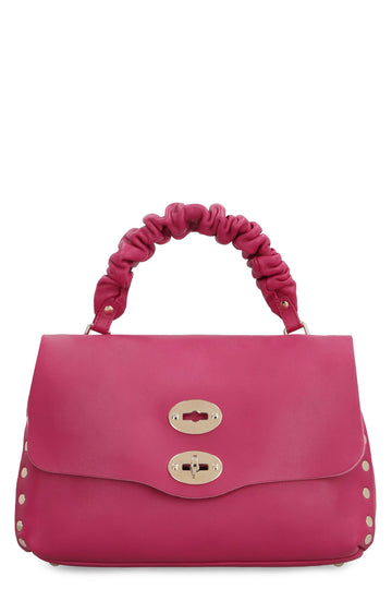 POSTINA S LEATHER HANDBAG
