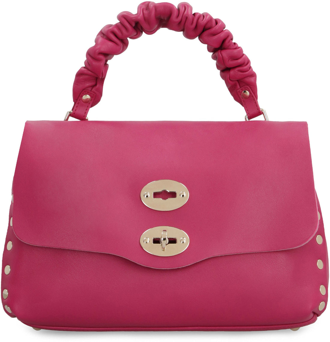 POSTINA S LEATHER HANDBAG