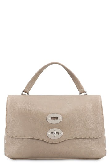 POSTINA S LEATHER HANDBAG