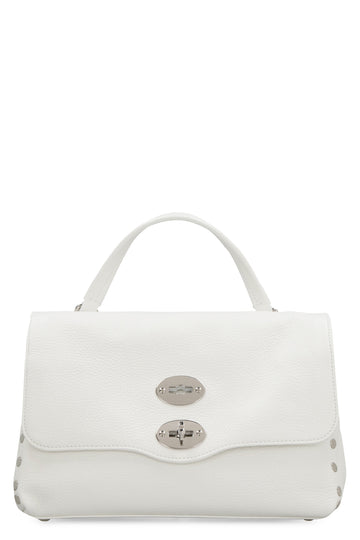 POSTINA S LEATHER HANDBAG