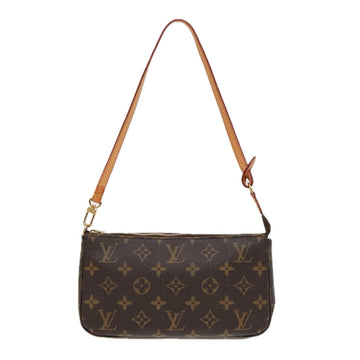 Louis Vuitton Pochette Accessoire  Canvas Clutch Bag ()