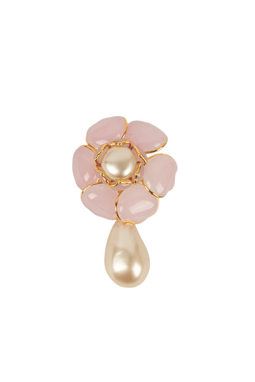 Broche / pendentif fleur Augustine