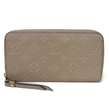 LOUIS VUITTON Long Wallet Purse M69034 Implant leather (monogram embossed) Tour rail Monogram Unplant Zippy wallet Women(Unisex) Used