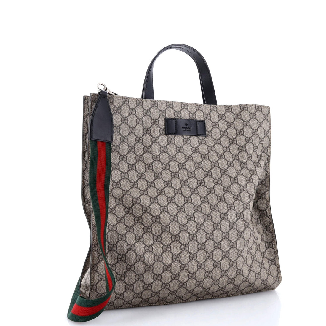 Convertible Soft Open Tote GG Coated Canvas Tall