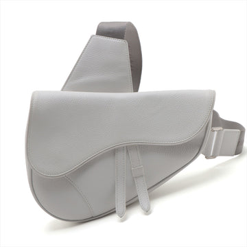 Dior Saddle Bag Leather Body Bag White  Gallery