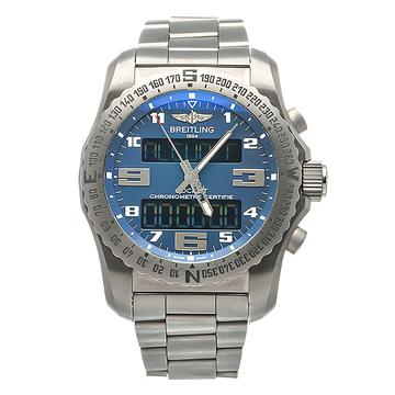 Pre-owned Breitling Cockpit Chronograph EB501019/C904