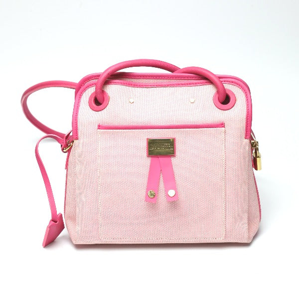 LOUIS VUITTON Shoulder Bag M92809 canvas pink rider Cruise collection Spring/Summer 2009 limited edition Women Used