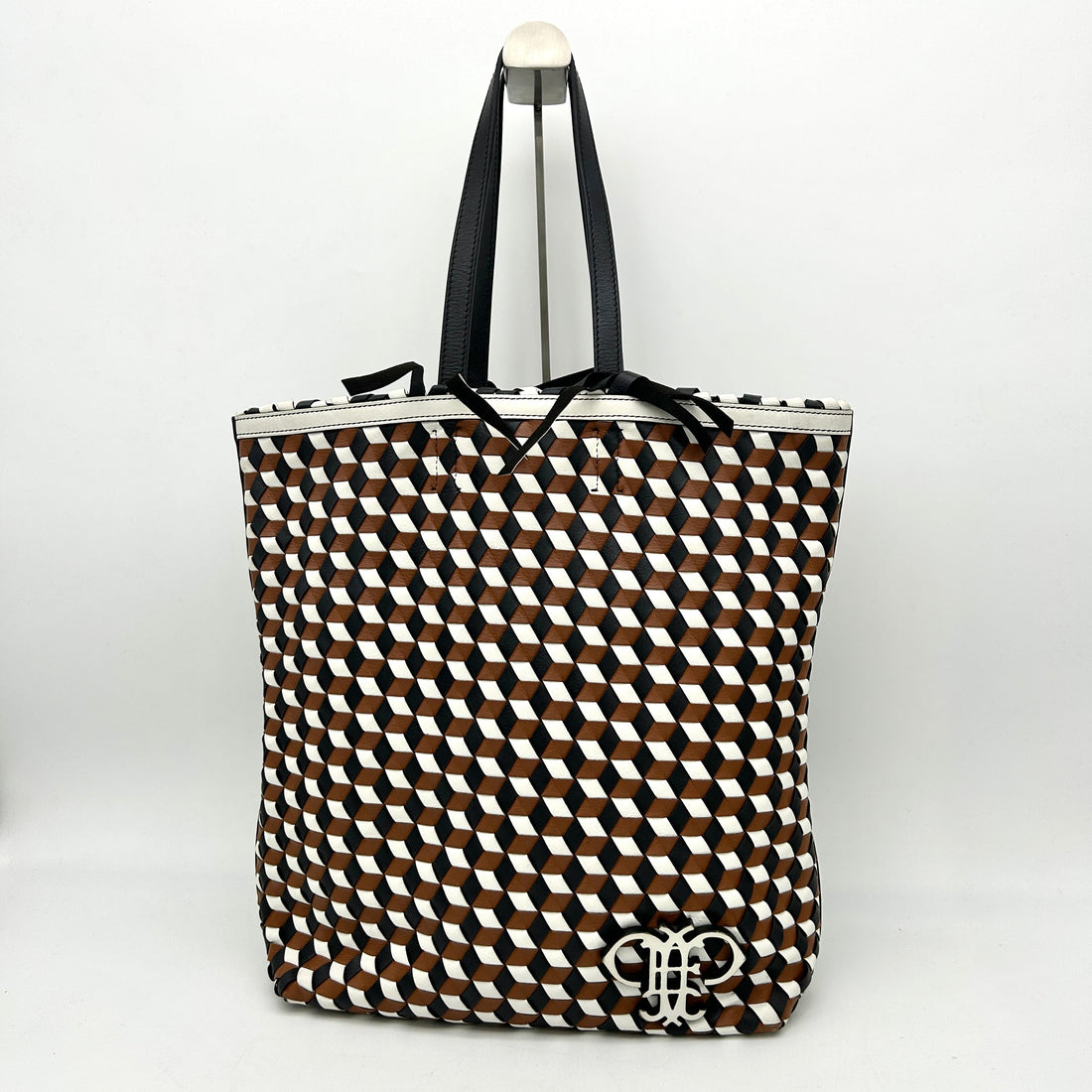 Emilio Pucci Tote Bag Multicolour in Leather LA21266