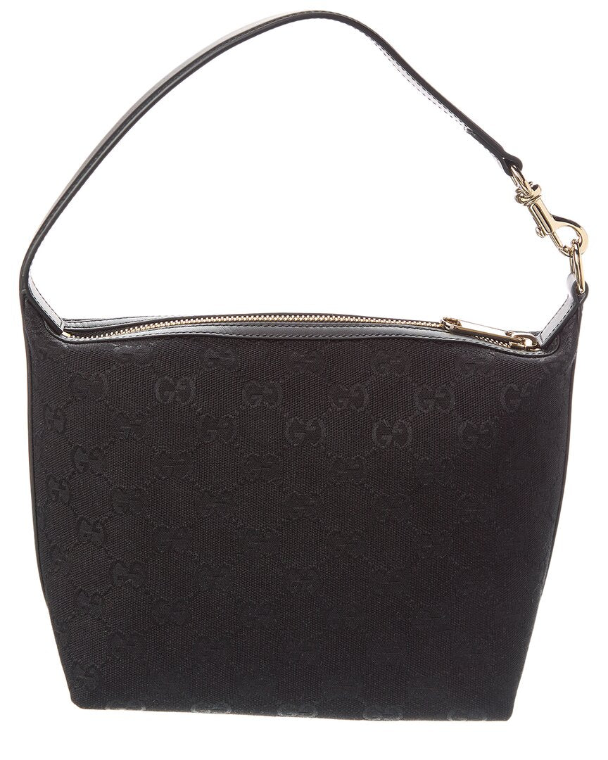 Gucci GG Canvas & Leather Shoulder Bag