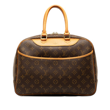 Brown Louis Vuitton Monogram Deauville Handbag