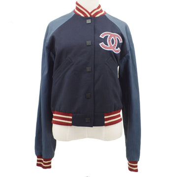 CHANEL 2004 Spring Letterman bomber jacket #36