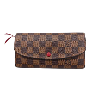 Louis Vuitton Emilie  Canvas Wallet  ()