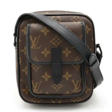Louis Vuitton Monogram Leather Christopher Wallet Bag