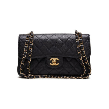 Chanel Matrasse Double Flap Chain Sder Caviar S Black  Shoulder Bag Mini Shoulder Bag  Bag Hybrid ? Ship?  Yaboo Online
