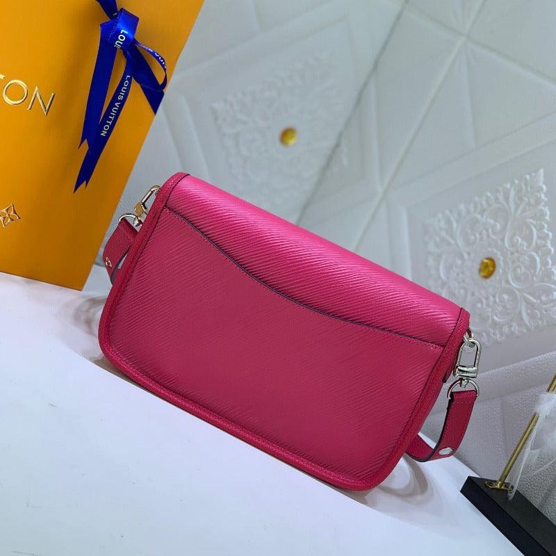 Makersluxe - Buci Shoulder Bag Pink