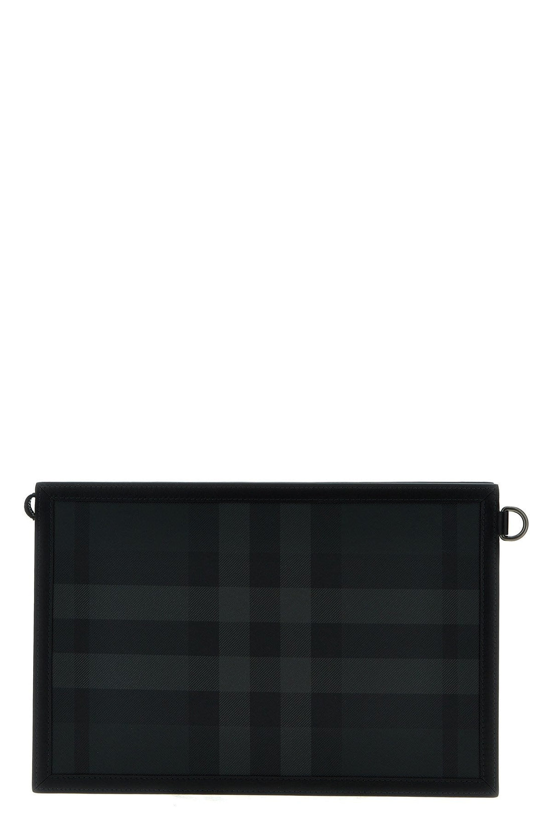 Burberry Men Check Clutch