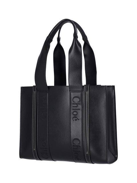 Chloé Women Woody' Medium Tote Bag