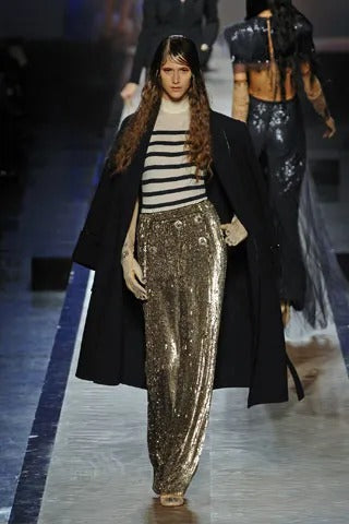 Pantalon à paillettes Jean-Paul Gaultier Eté 2008