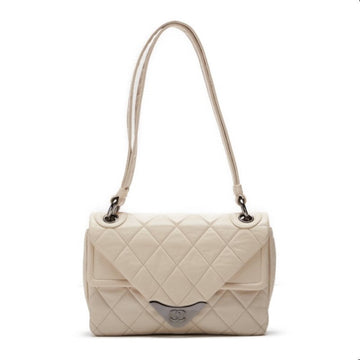 Chanel Matrasse V Flap One-s bag  White (Silver G) Shoulder Bag Mini Shoulder Bag  Bag Hybrid ? Ship? Himalan Online