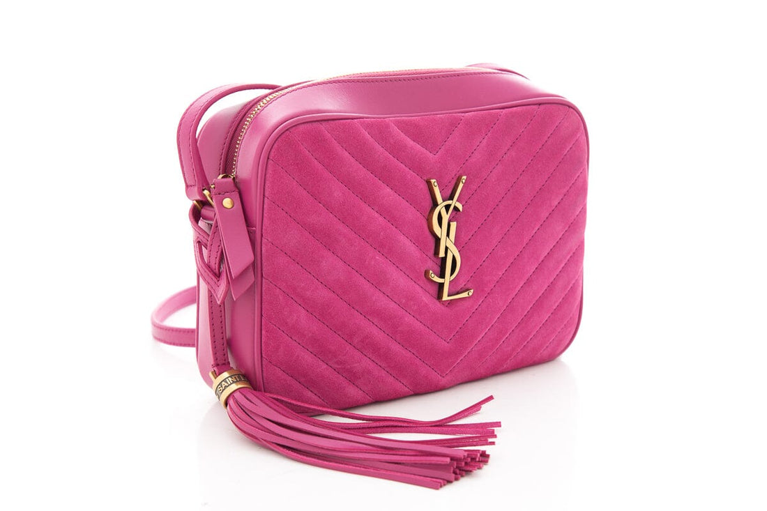 Saint Laurent  Quilted Lou Camera Cross-Body Bag