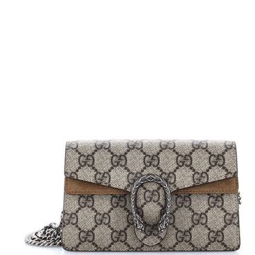 Dionysus Bag GG Coated Canvas Super Mini