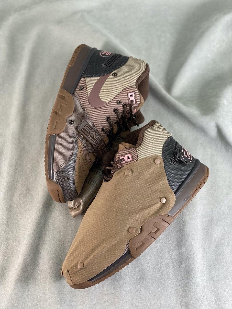 Custom Travis Scott x Air Trainer 1 Wheat DR7515-200